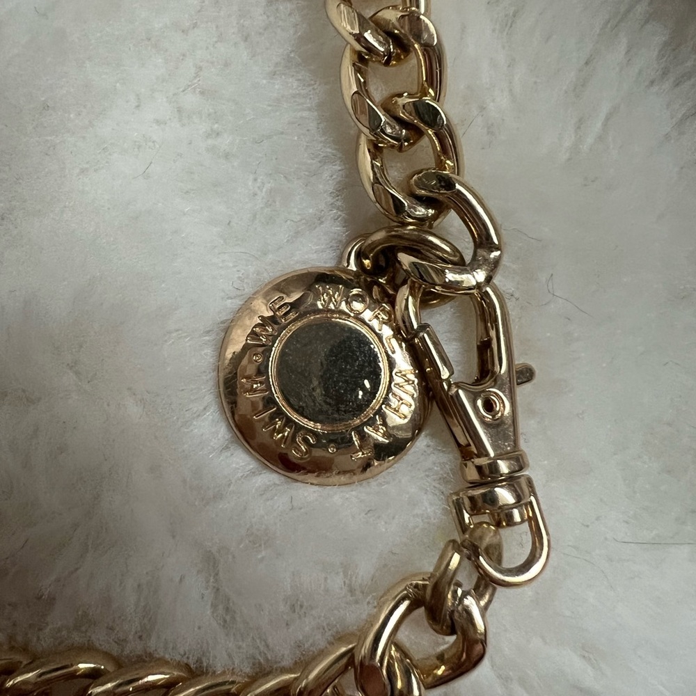 WEWOREWHAT Swim Chain Belt 40”